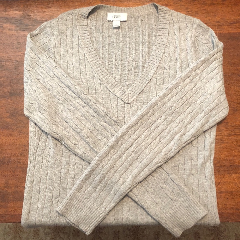 Loft Cable Knit Sweater - Picture 3 of 6